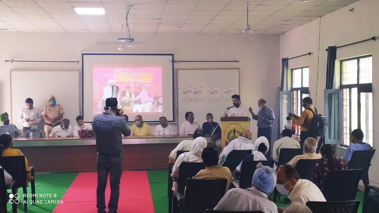 Health Check-Up Camp at Indira Gandhi National College