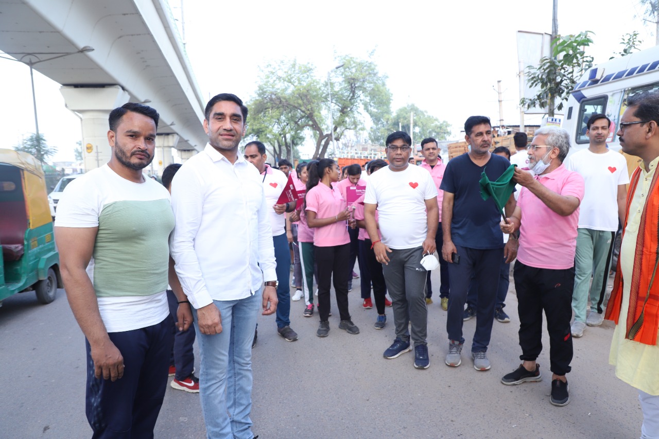 Ujala Cygnus Organizes Walkathon in Delhi